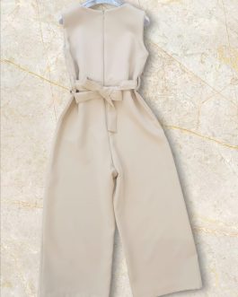 Tuta giromanica con cintura rimovibile