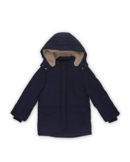 Giubbino invernale con cappuccio idrorepellente